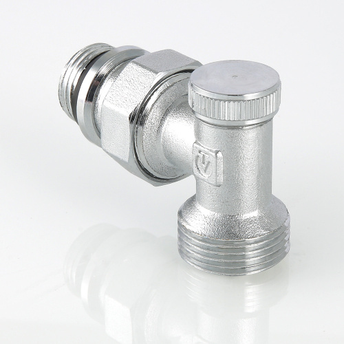 Радиаторный кран VALTEC 1/2" под евроконус 3/4EK нижний угловой с упл. фото в интернет-магазине САНТЕХСИТИ