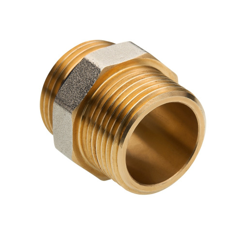 Фитинг резьбовой, ниппель коллекторный 1 1/2"х1 1/2" нар.-нар. VALTEC VTr.584.N.0008 фото в интернет-магазине САНТЕХСИТИ