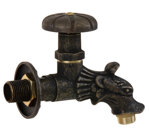 Кран SANTERA декор. с нос. вентильный "дракон" 1/2" фото в интернет-магазине САНТЕХСИТИ