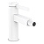 Hansgrohe Finoris Смеситель для биде, на 1 отв., с донным клапаном, цвет: белый матовый фото в интернет-магазине САНТЕХСИТИ