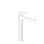Hansgrohe Metropol Смеситель для раковины 260, на 1 отв, с донным клапаном, излив 204мм, цвет: белый матовый фото в интернет-магазине САНТЕХСИТИ