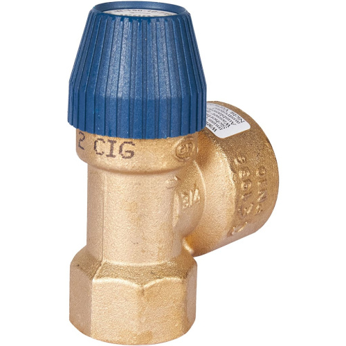 Предохранительный клапан для систем водоснабжения 10 бар 3/4"x1" (477.299) STOUT фото в интернет-магазине САНТЕХСИТИ