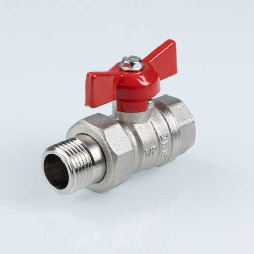 Кран с полусгоном VALTEC СТАНДАРТ ГОСТ прямой 1/2" фото в интернет-магазине САНТЕХСИТИ