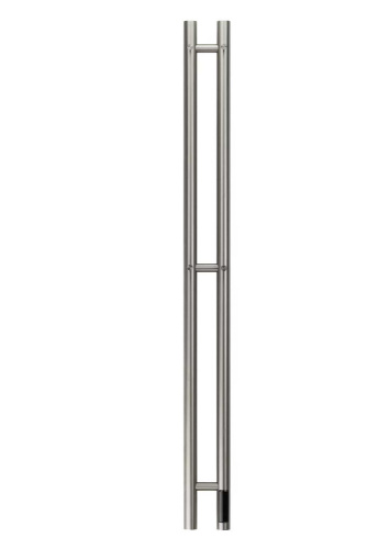 Полотенцесушитель электрический Domamir Papa 1200/80, никель фото в интернет-магазине САНТЕХСИТИ