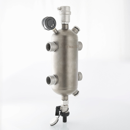 Гидроразделитель VALTEC из нержавеющей стали 1" фото в интернет-магазине САНТЕХСИТИ