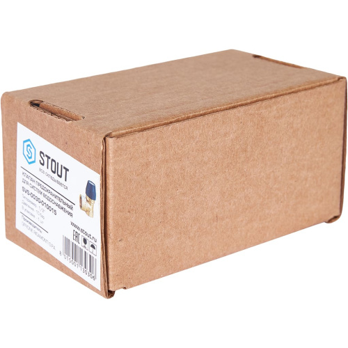 Предохранительный клапан для систем водоснабжения 10 бар 1/2"x3/4" (477.199) STOUT фото в интернет-магазине САНТЕХСИТИ