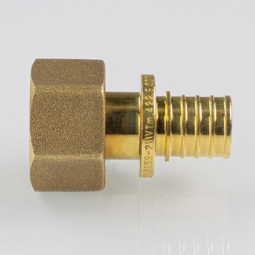 Аксиальный фитинг VALTEC Муфта с накидной гайкой 20х1/2" фото в интернет-магазине САНТЕХСИТИ