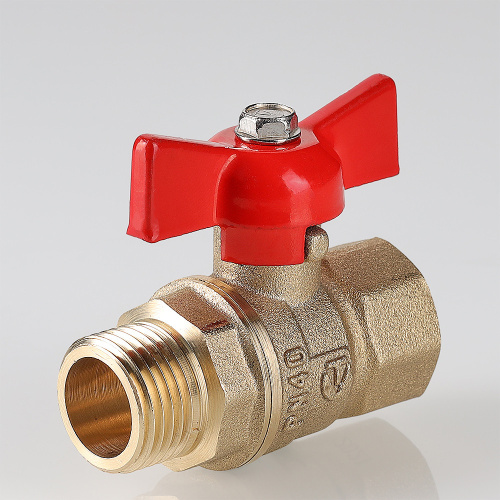 Кран шаровой VALTEC СТАНДАРТ 1/2" бабочка вн.-нар. (PN40) фото в интернет-магазине САНТЕХСИТИ