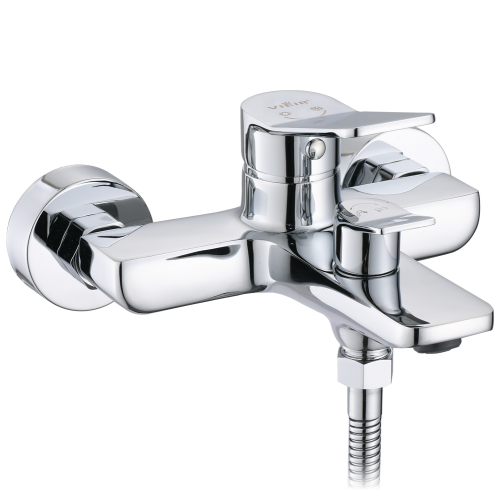 Смеситель для ванны, литой с коротким изливом VIEIR V053531 фото в интернет-магазине САНТЕХСИТИ