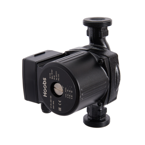 Насос циркуляционный Hoobs CT 32-80S 180мм 180Вт 1x230В 50Гц (с гайками, чугун) фото в интернет-магазине САНТЕХСИТИ
