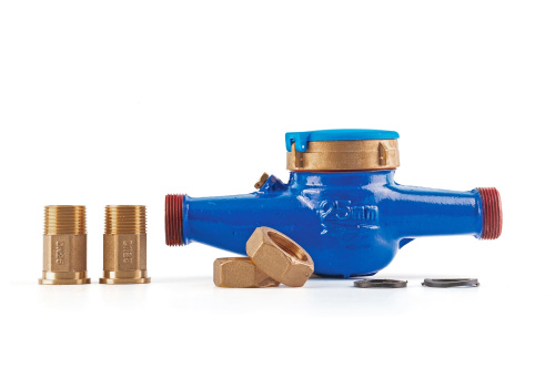 Счетчик GROEN для холодной воды мокроход WRC (iron) 1" фото в интернет-магазине САНТЕХСИТИ