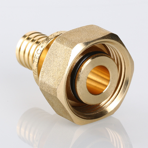 Аксиальный фитинг VALTEC Муфта с переходом на евроконус 16х3/4" фото в интернет-магазине САНТЕХСИТИ