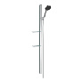 Hansgrohe Rainfinity Душевой набор (ручной душ 130мм, 3jet, штанга 900мм, держатель, шланг), цвет: хром фото в интернет-магазине САНТЕХСИТИ