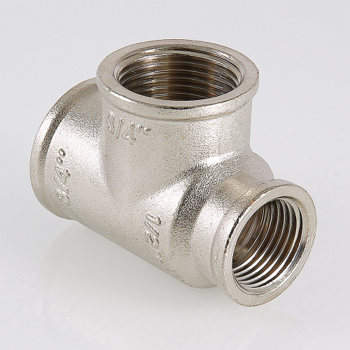 Резьбовой фитинг VALTEC Тройник переходной 1/2"х3/4"х1/2" вн.-вн.-вн. фото в интернет-магазине САНТЕХСИТИ