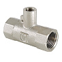 Тройник под датчик теплосчётчика VALTEC 1/2"х M10 х1/2" вн.-вн.-вн. фото в интернет-магазине САНТЕХСИТИ