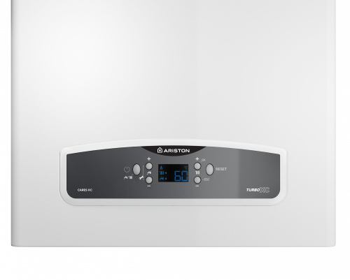 Котел газовый настенный ARISTON двухконтурный с закр. камер. CARES XC 24 FF NG фото в интернет-магазине САНТЕХСИТИ
