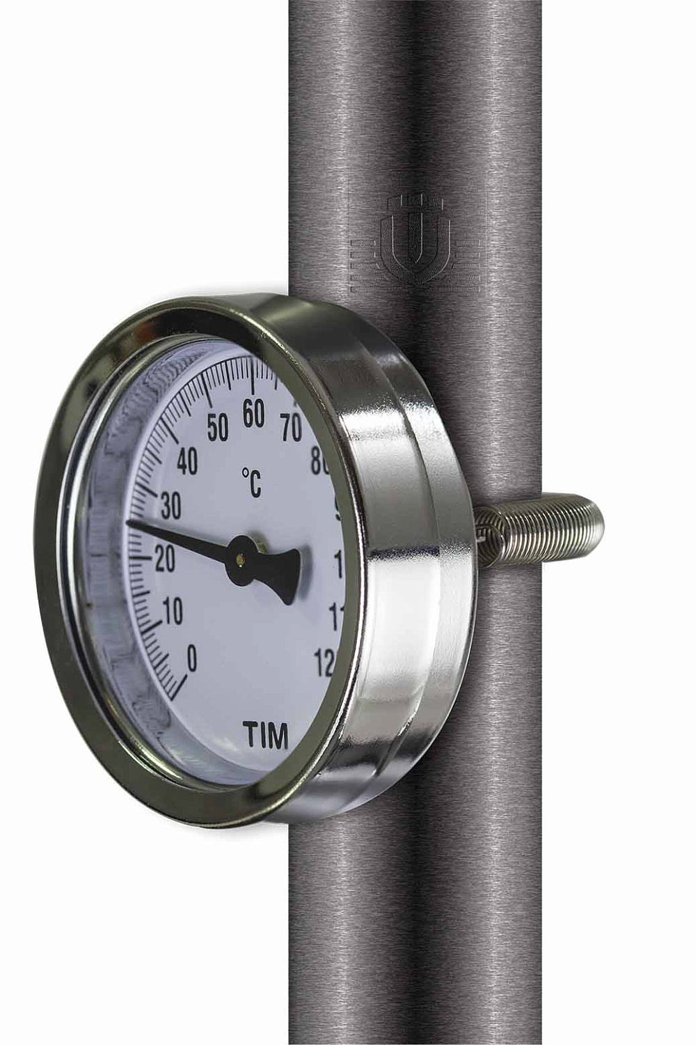 Термометр TIM накладной 63 мм фото в интернет-магазине САНТЕХСИТИ
