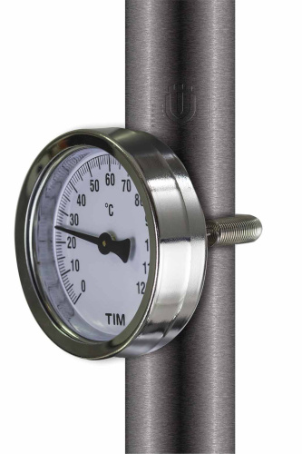 Термометр TIM накладной 63 мм фото в интернет-магазине САНТЕХСИТИ