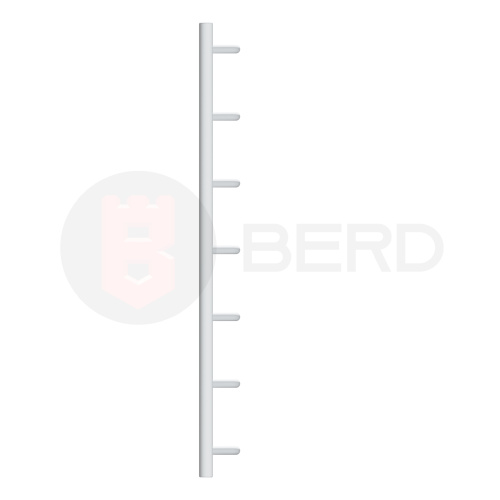 Полотенцесушитель цв. белый мат. G1 50х80 фото в интернет-магазине САНТЕХСИТИ