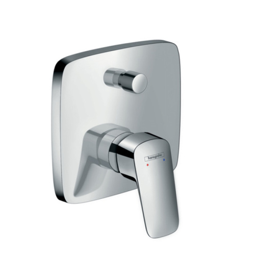 Hansgrohe Logis Смеситель для ванны, однорычажный, встраиваемый, внешняя часть, цвет: хром фото в интернет-магазине САНТЕХСИТИ