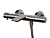 Смеситель KAISER Serio для ванны с термостатом /Латунь /Воронёная сталь фото в интернет-магазине САНТЕХСИТИ