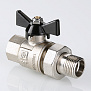 Кран с полусгоном VALTEC PERFECT усиленный прямой 1/2" фото в интернет-магазине САНТЕХСИТИ