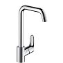 Hansgrohe Focus, Смеситель для кухни, Цвет: хром фото в интернет-магазине САНТЕХСИТИ