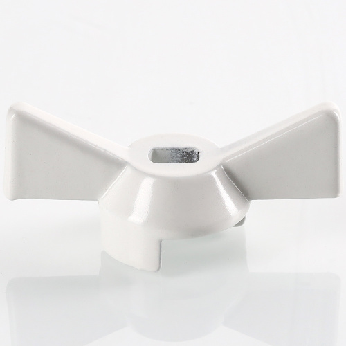 Ручка-бабочка для крана VALTEC 1/2"-3/4" белая фото в интернет-магазине САНТЕХСИТИ