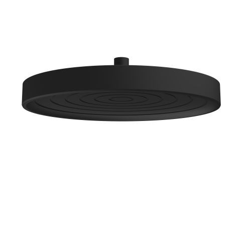 Лейка KAISER SH-308 стационарная, Ø265х28mm, пластик, в кор./Black matt фото в интернет-магазине САНТЕХСИТИ