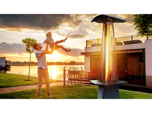 Камин уличный инфракрасный газовый Ballu BOGH-15E фото в интернет-магазине САНТЕХСИТИ