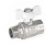 Кран шаровый PROFACTOR 1/2" вн.-нар. бабочка 12/120 фото в интернет-магазине САНТЕХСИТИ