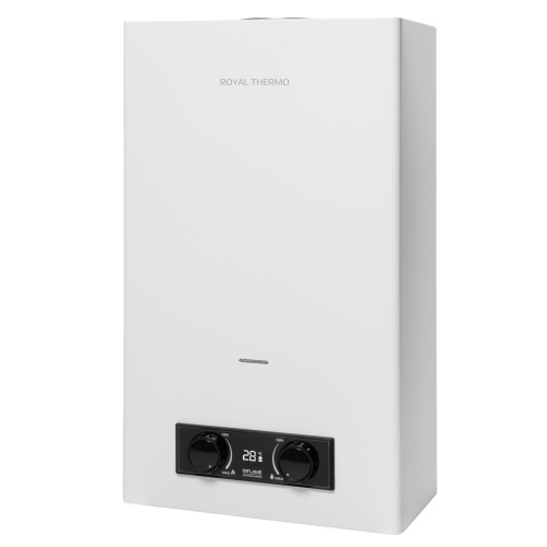Водонагреватель проточный газовый Royal Thermo GWH 10 Inflame White фото в интернет-магазине САНТЕХСИТИ