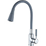 Смеситель для кухни с гибким изливом Ledeme Rainbow L4199-9 фото в интернет-магазине САНТЕХСИТИ