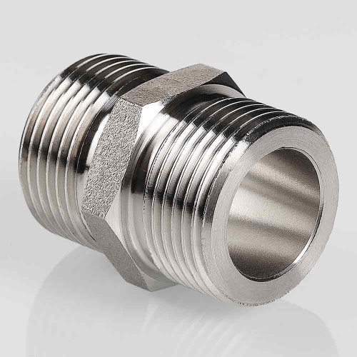 Фитинг нержавеющая сталь VALTEC Ниппель 3/4"х3/4" фото в интернет-магазине САНТЕХСИТИ