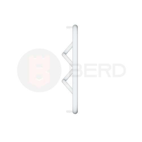 Полотенцесушитель цв. белый мат. D10 50х70 фото в интернет-магазине САНТЕХСИТИ