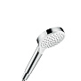 Hansgrohe Crometta Ручной душ, 10см, EcoSm, цвет: хром/белый фото в интернет-магазине САНТЕХСИТИ