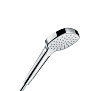 Hansgrohe Croma Select E 1 Ручной душ 11см, цвет: белый/хром фото в интернет-магазине САНТЕХСИТИ