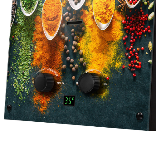 Водонагреватель проточный газовый Ballu GWH 10 Fiery Glass Curry фото в интернет-магазине САНТЕХСИТИ