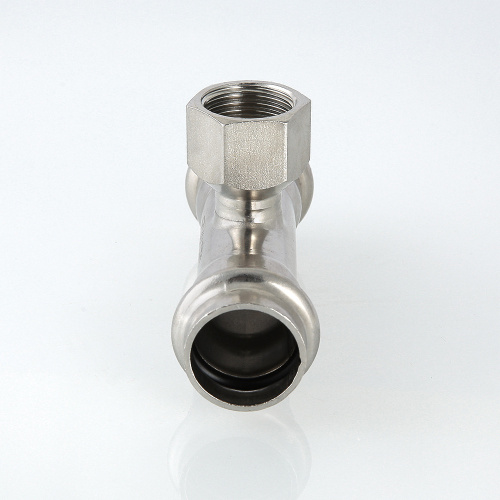 Фитинг нержавеющая сталь VALTEC Тройник с вн.р. 28х3/4" фото в интернет-магазине САНТЕХСИТИ