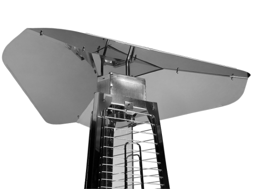 Камин уличный инфракрасный газовый Ballu BOGH-15E фото в интернет-магазине САНТЕХСИТИ