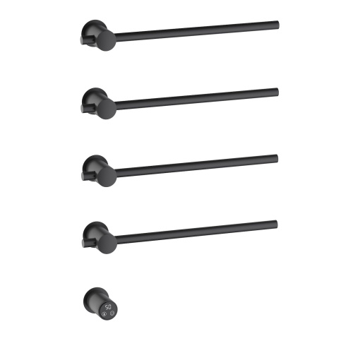 Полотенцесушитель электрический, встроенный Timo Saona 040/03SM черный фото в интернет-магазине САНТЕХСИТИ