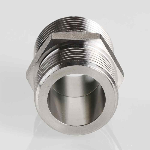 Фитинг нержавеющая сталь VALTEC Ниппель 3/4"х3/4" фото в интернет-магазине САНТЕХСИТИ