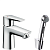 Hansgrohe Talis E, Смеситель для раковины с гигиеническим душем, с донным клапаном, Цвет: хром фото в интернет-магазине САНТЕХСИТИ