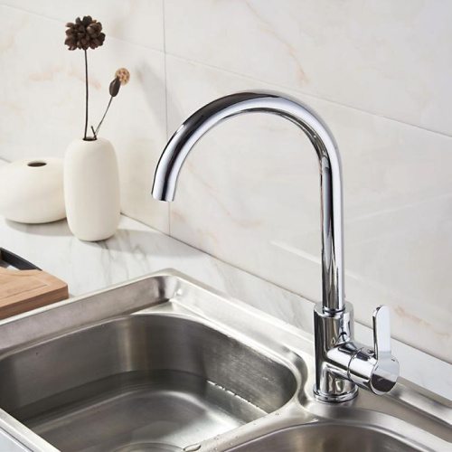 Смеситель для кухни Ledeme H03 L4003 фото в интернет-магазине САНТЕХСИТИ