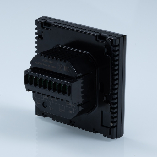 Термостат комнатный VALTEC VT.AC712.B.0 WIFI с датчиком температуры пола черный фото в интернет-магазине САНТЕХСИТИ