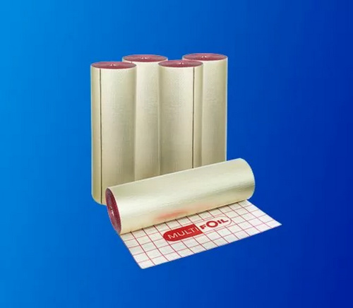 Подложка для теплого пола с разметкой MULTIFOIL 4мм (рулон 30м²) фото в интернет-магазине САНТЕХСИТИ