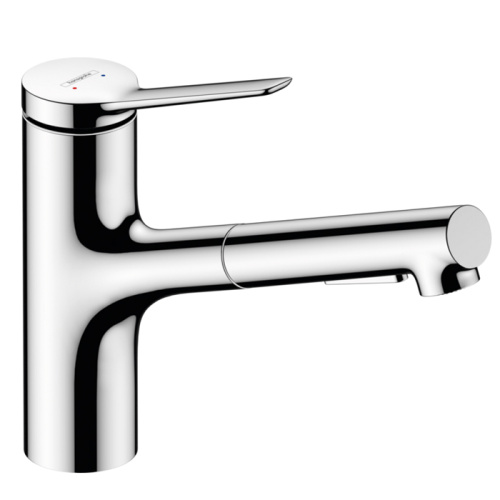 Hansgrohe Zesis M33 Смеситель для кухни, 1 отв., с вытяжным душем, sBox lite, цвет: хром фото в интернет-магазине САНТЕХСИТИ