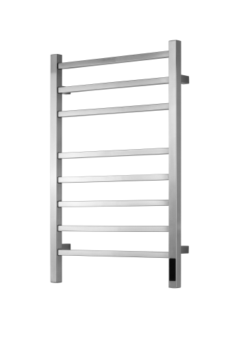 Полотенцесушитель электрический Domamir Mama-K 800/500, никель фото в интернет-магазине САНТЕХСИТИ