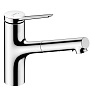 Hansgrohe Zesis M33 Смеситель для кухни, 1 отв., с вытяжным душем, sBox lite, цвет: хром фото в интернет-магазине САНТЕХСИТИ