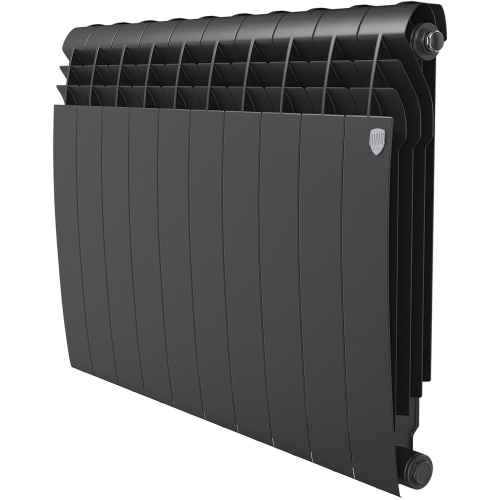 Радиатор биметаллический Royal Thermo BiLiner 500 Noir Sable - 10 секций фото в интернет-магазине САНТЕХСИТИ